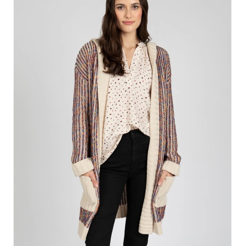 NWT hooded cardigan